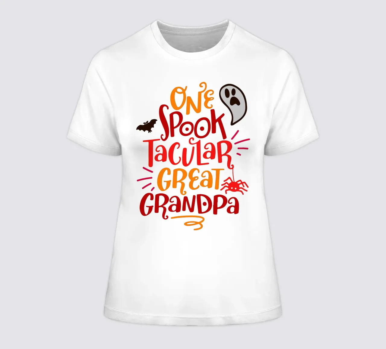 SPOOKTACULAR grandpa women's fitted t-shirt by onechoice