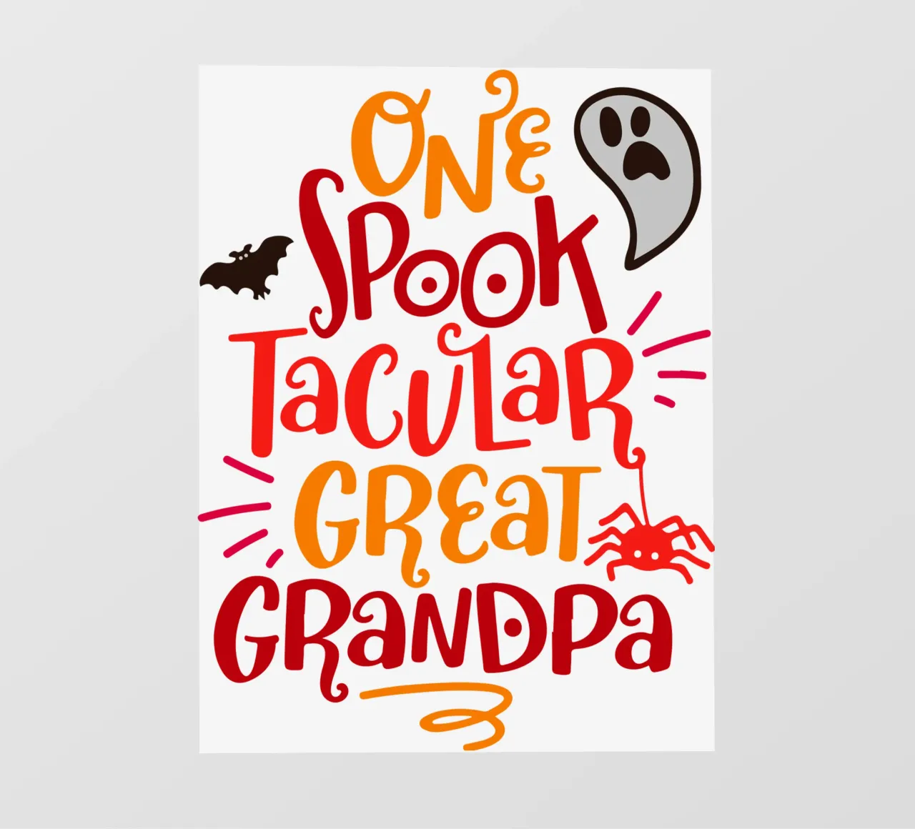 Nonno SPOOKTACULAR pellicola backlit da onechoice