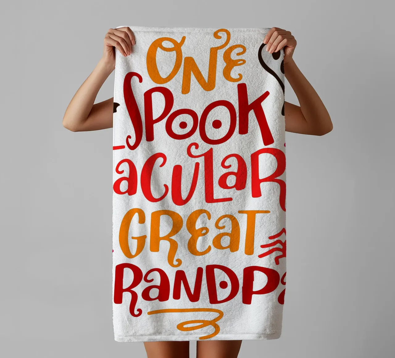 Nonno SPOOKTACULAR asciugamano da bagno da onechoice