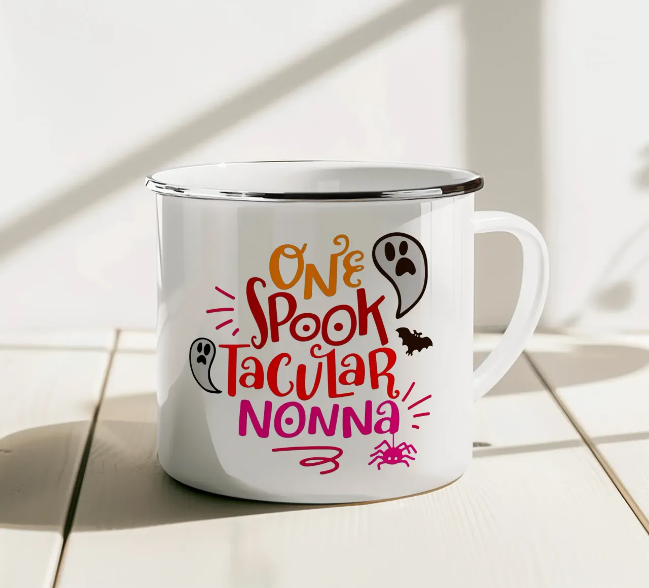noona SPOOKTACULAR tazza in smalto da onechoice