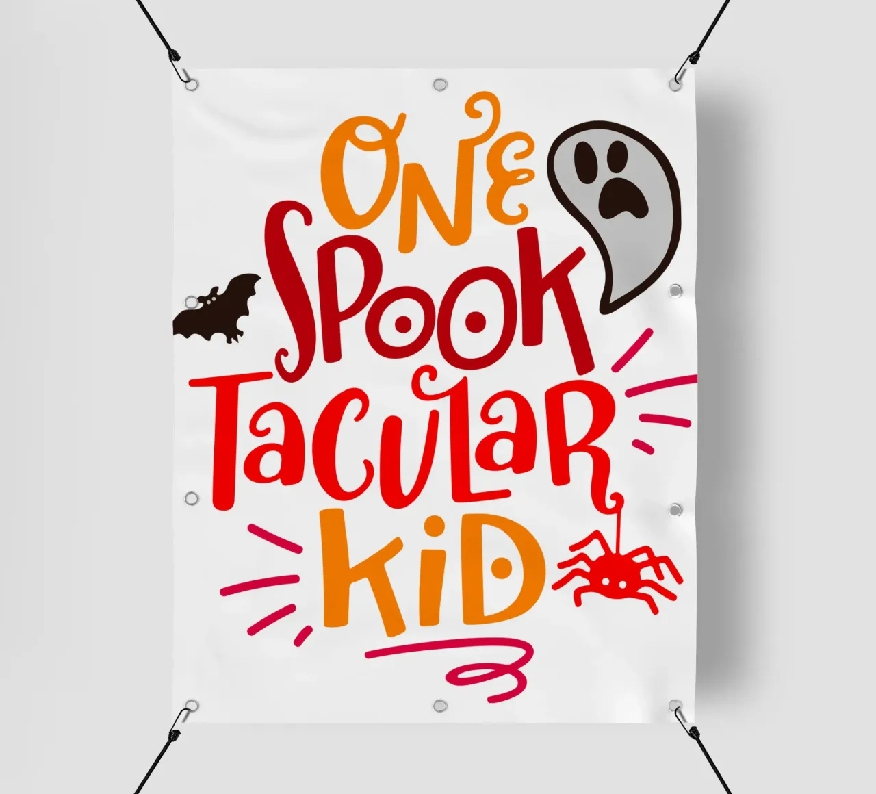 Bambino SPOOKTACULAR telo in pvc da onechoice