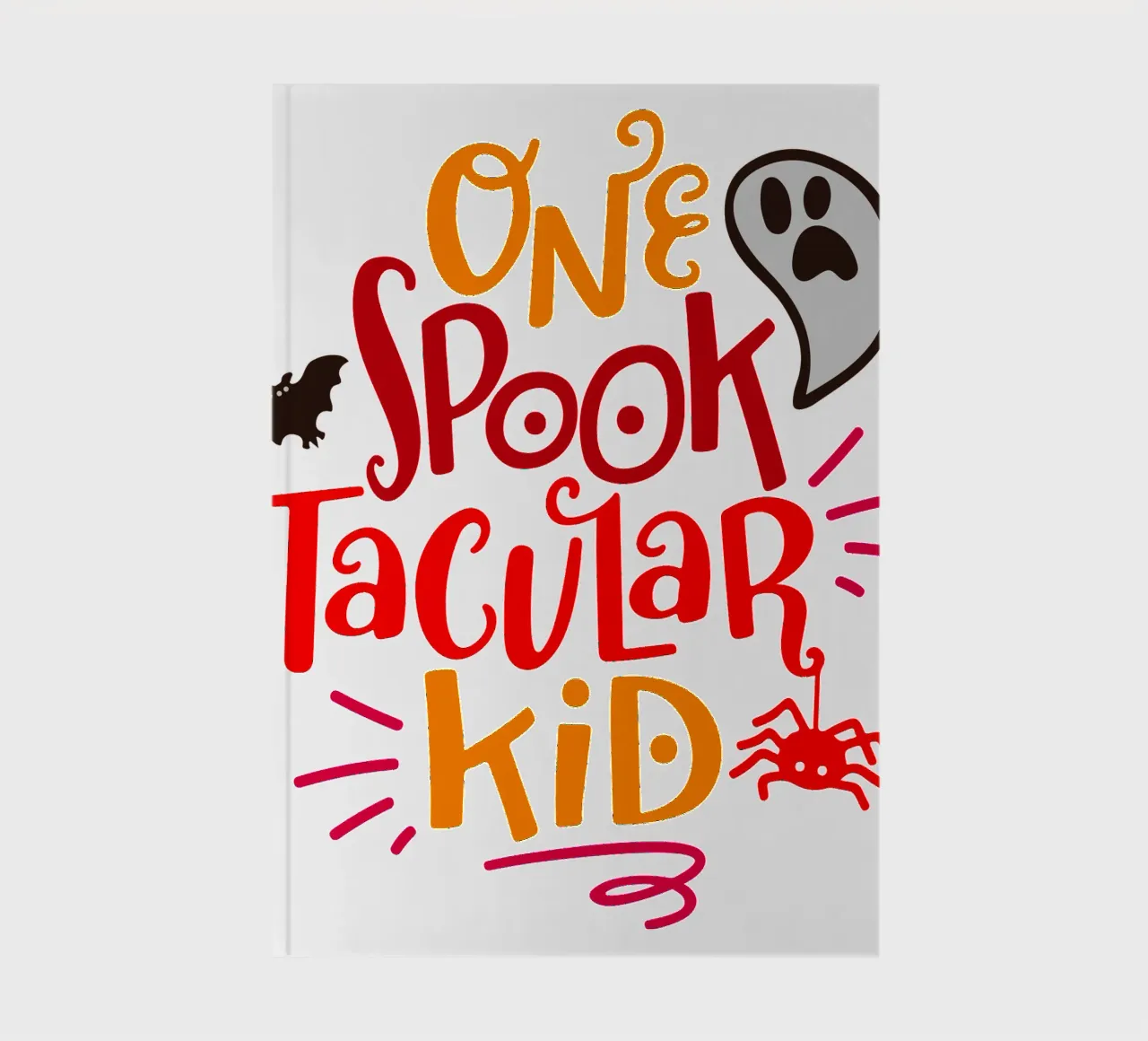SPOOKTACULAR kid notebook by onechoice