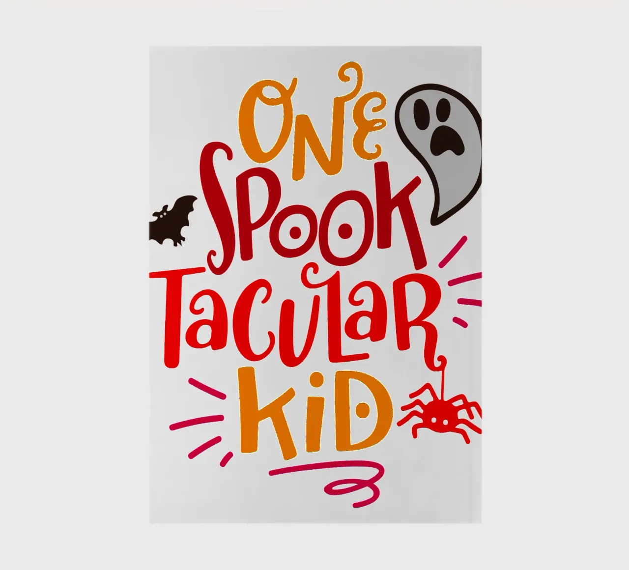 SPOOKTACULAR kid notebook by onechoice