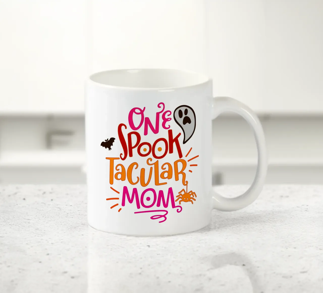Mamma SPOOKTACULAR tazza in ceramica da onechoice