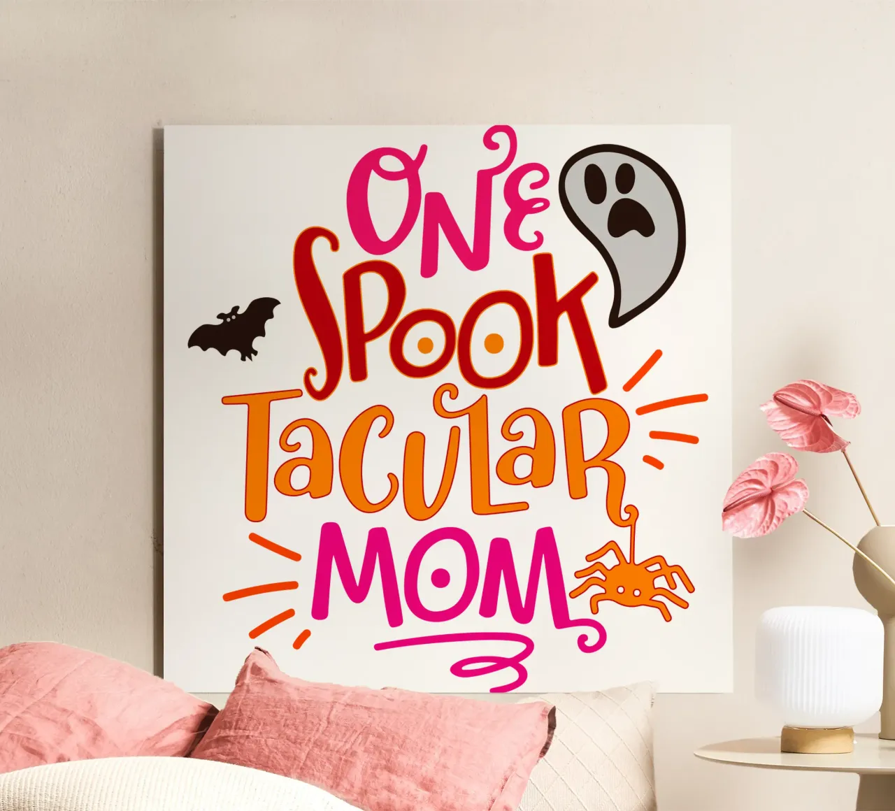 Mamma SPOOKTACULAR alluminio dibond da onechoice