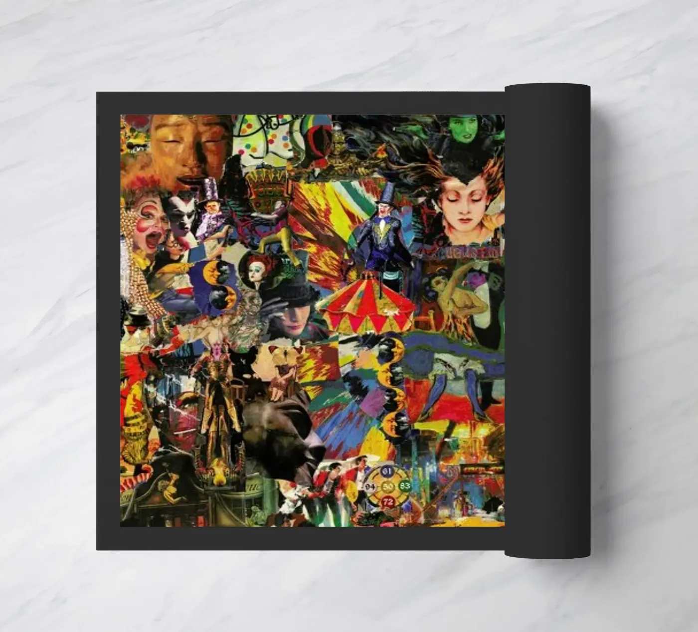 Magic Circus, 2010 deurmat van Gothans Papierwelten