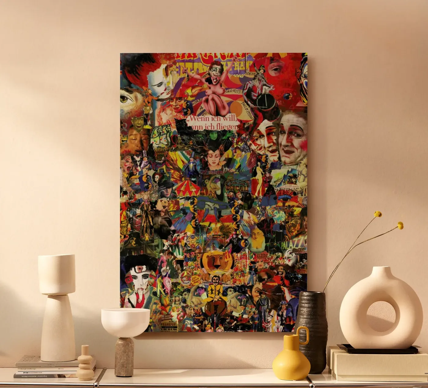 Magic Circus, 2010 pannello forex da Gothans Papierwelten