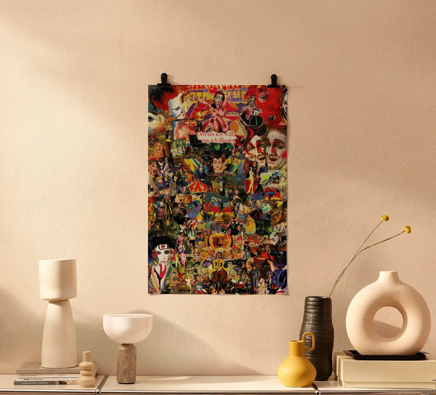 Magic Circus, 2010 poster by Gothans Papierwelten