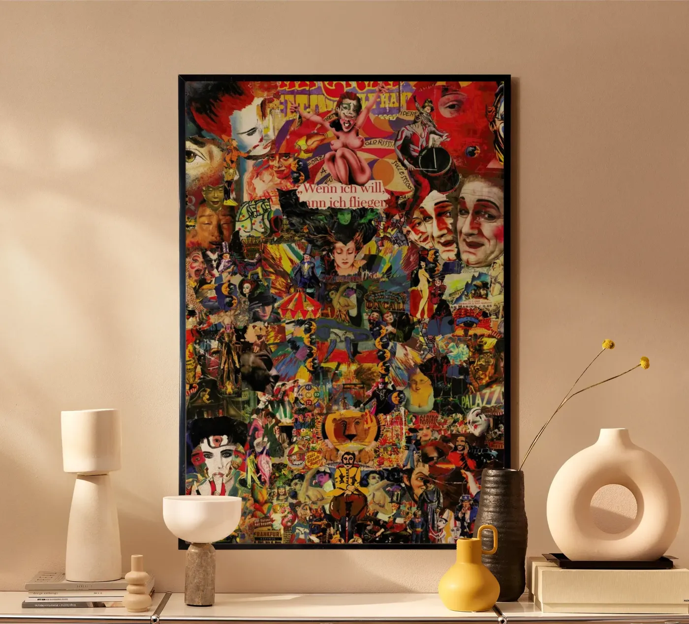 Magic Circus, 2010 poster by Gothans Papierwelten