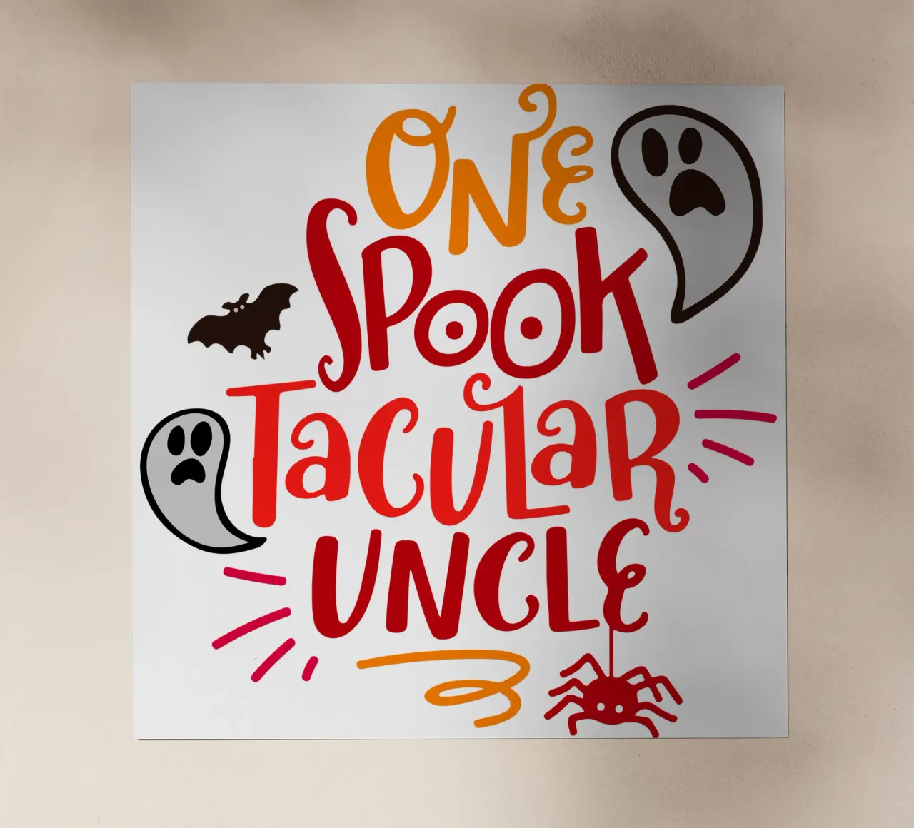 Mamma SPOOKTACULAR pellicola backlit da onechoice