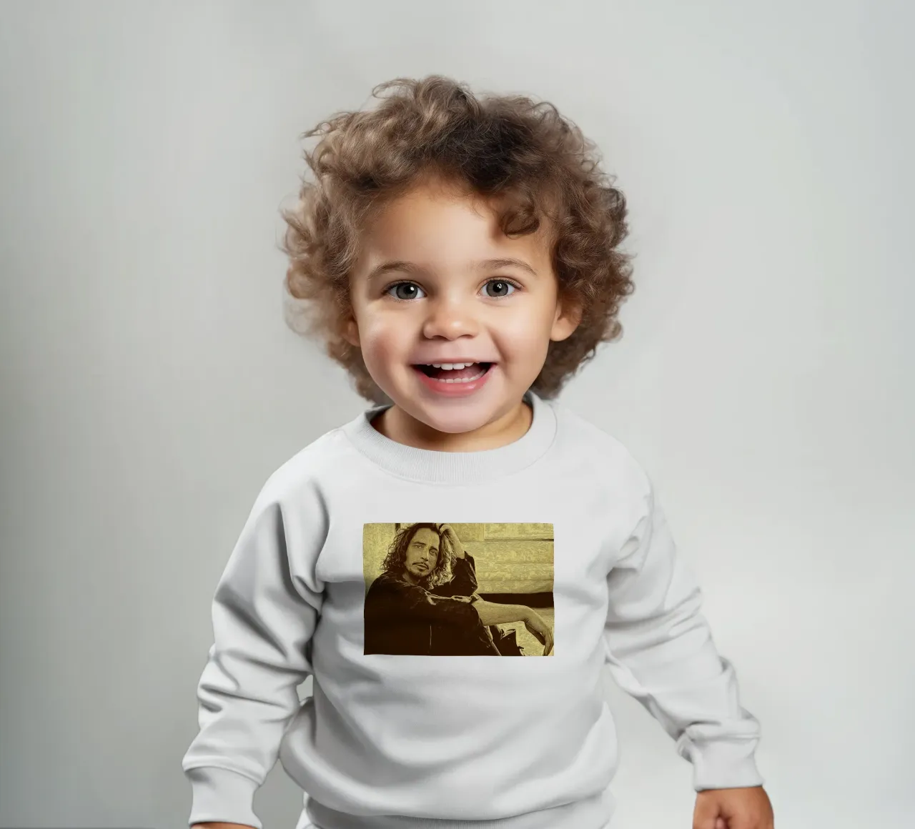 Chris Cornell tra suono e storia felpa neonato da singpentinksale