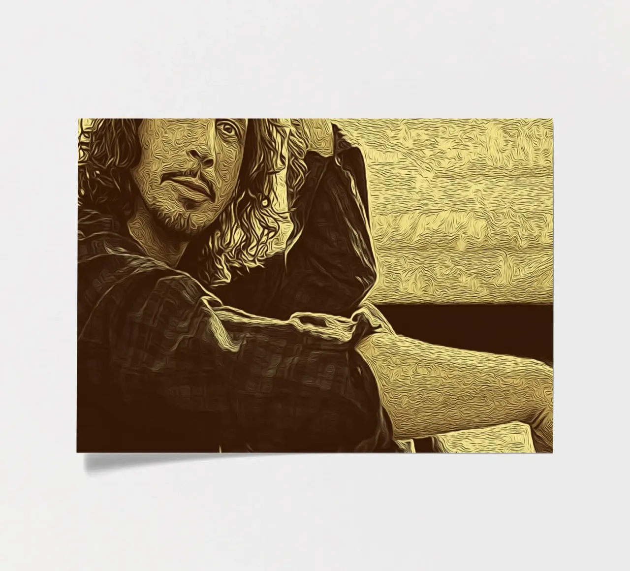 Chris Cornell between sound and story sticker sheet by singpentinksale