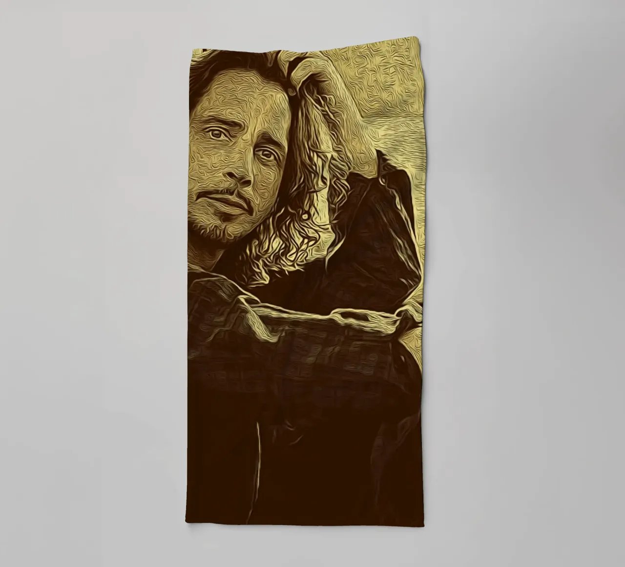 Chris Cornell tra suono e storia asciugamano da bagno da singpentinksale