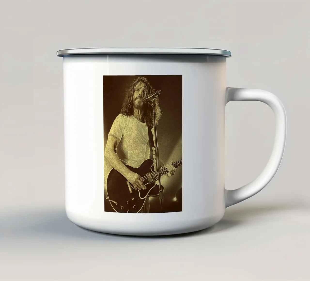 Smolder with Soul tazza in smalto da singpentinksale
