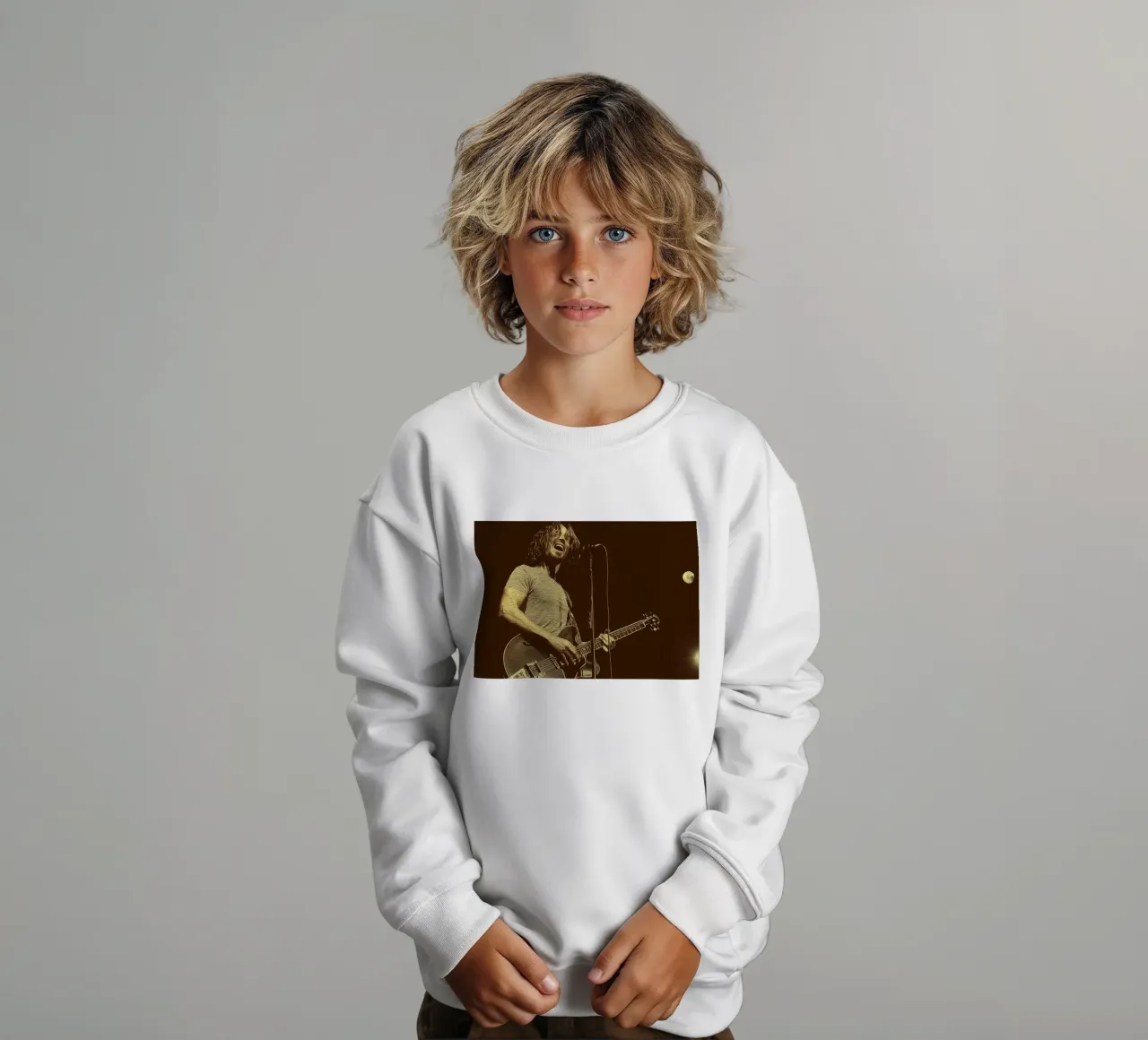 Chris Cornell: una performance iconica felpa bambino da singpentinksale