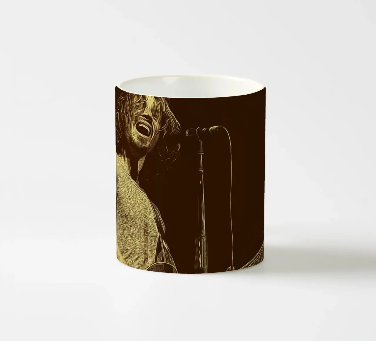 Chris Cornell: una performance iconica tazza in ceramica da singpentinksale