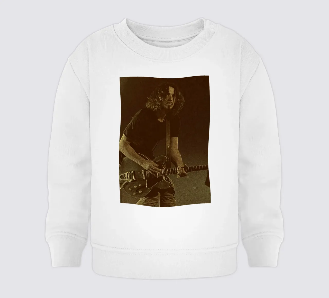 Chris Cornell Un re dall'anima ribelle felpa neonato da singpentinksale