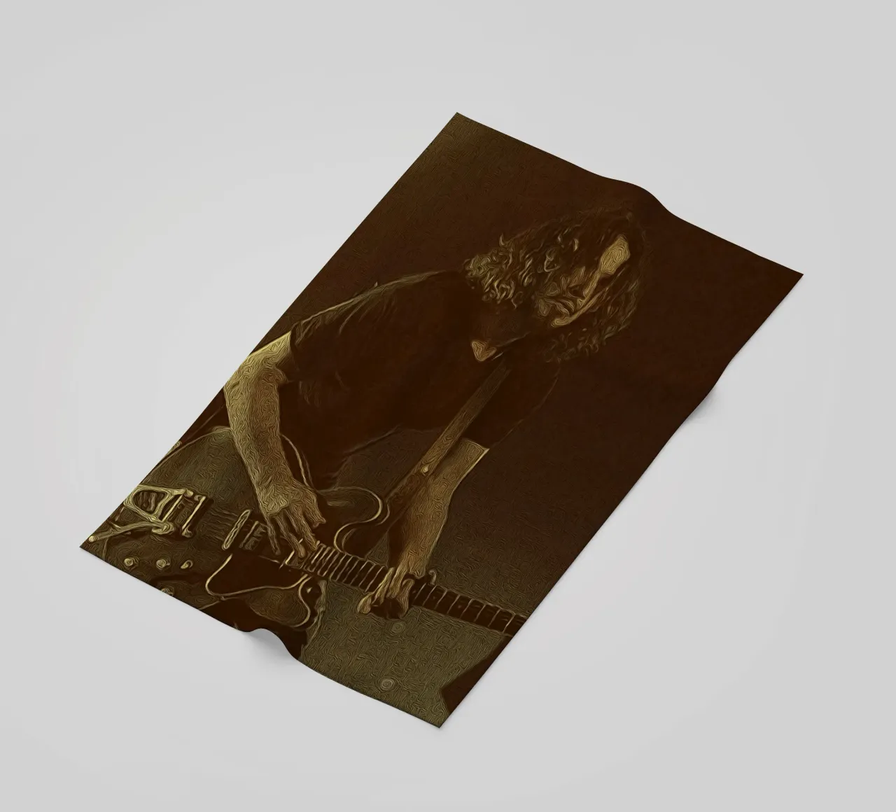 Chris Cornell Un re dall'anima ribelle telo mare da singpentinksale