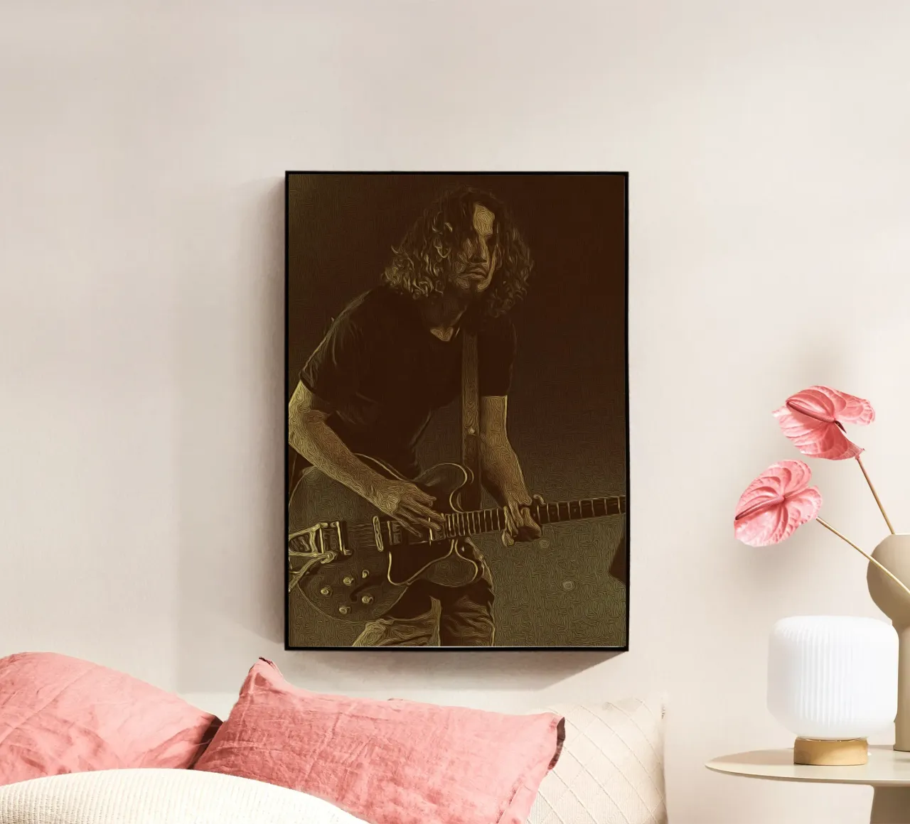 Chris Cornell Un re dall'anima ribelle plexiglass da singpentinksale