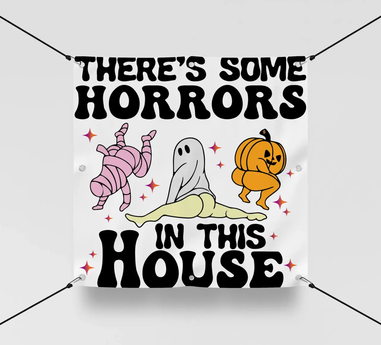 ci sono degli orrori in questa casa telo in pvc da onechoice