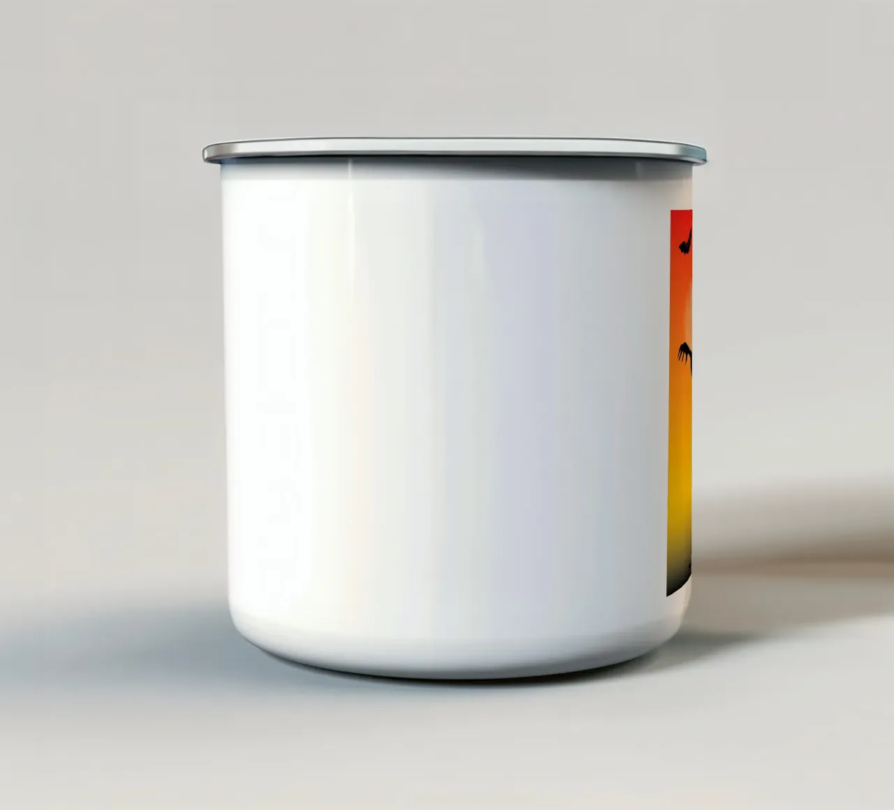 vampiro fantasma halloween tazza in smalto da onechoice