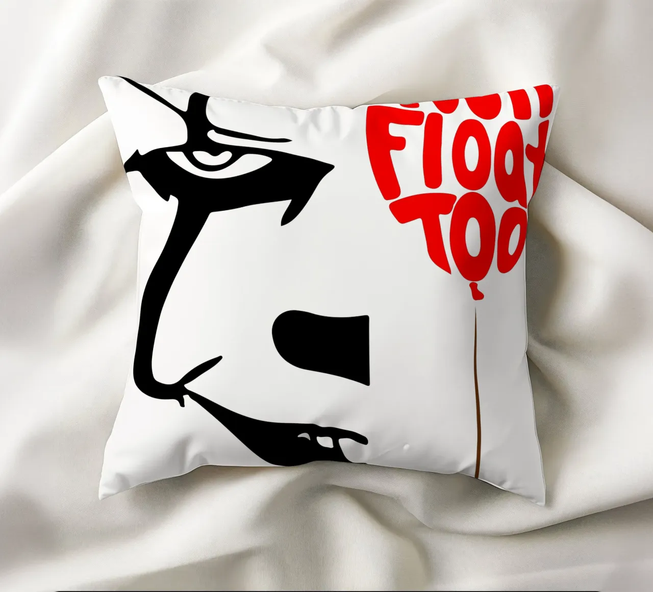 youll float too decorative cushion by onechoice