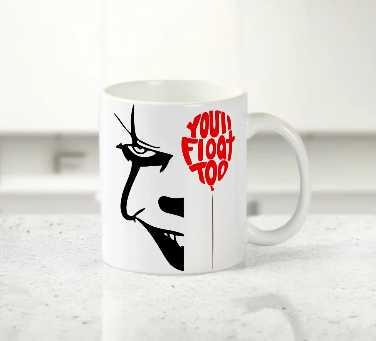anche tu galleggerai tazza in ceramica da onechoice
