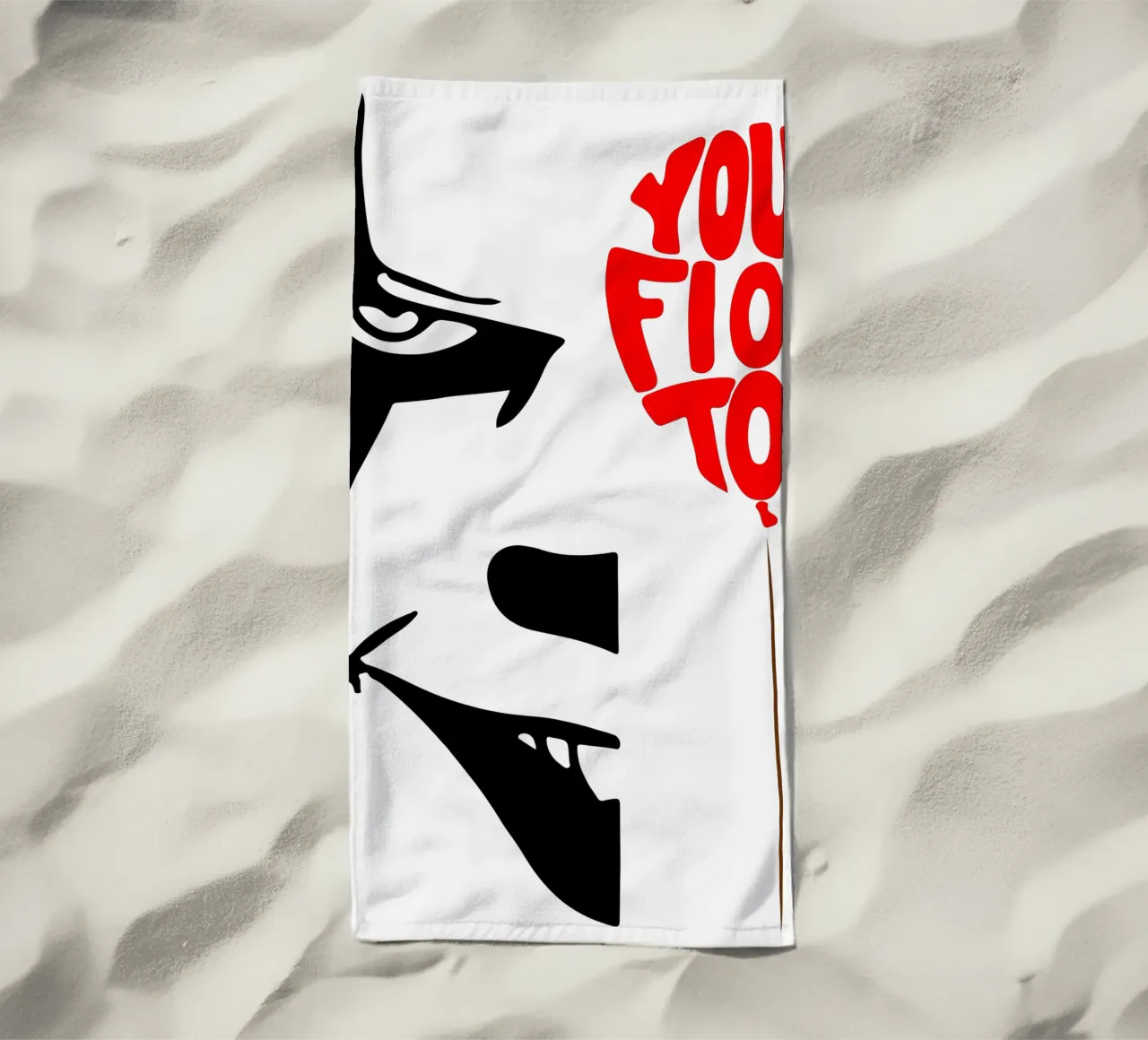 youll float too beach towel by onechoice