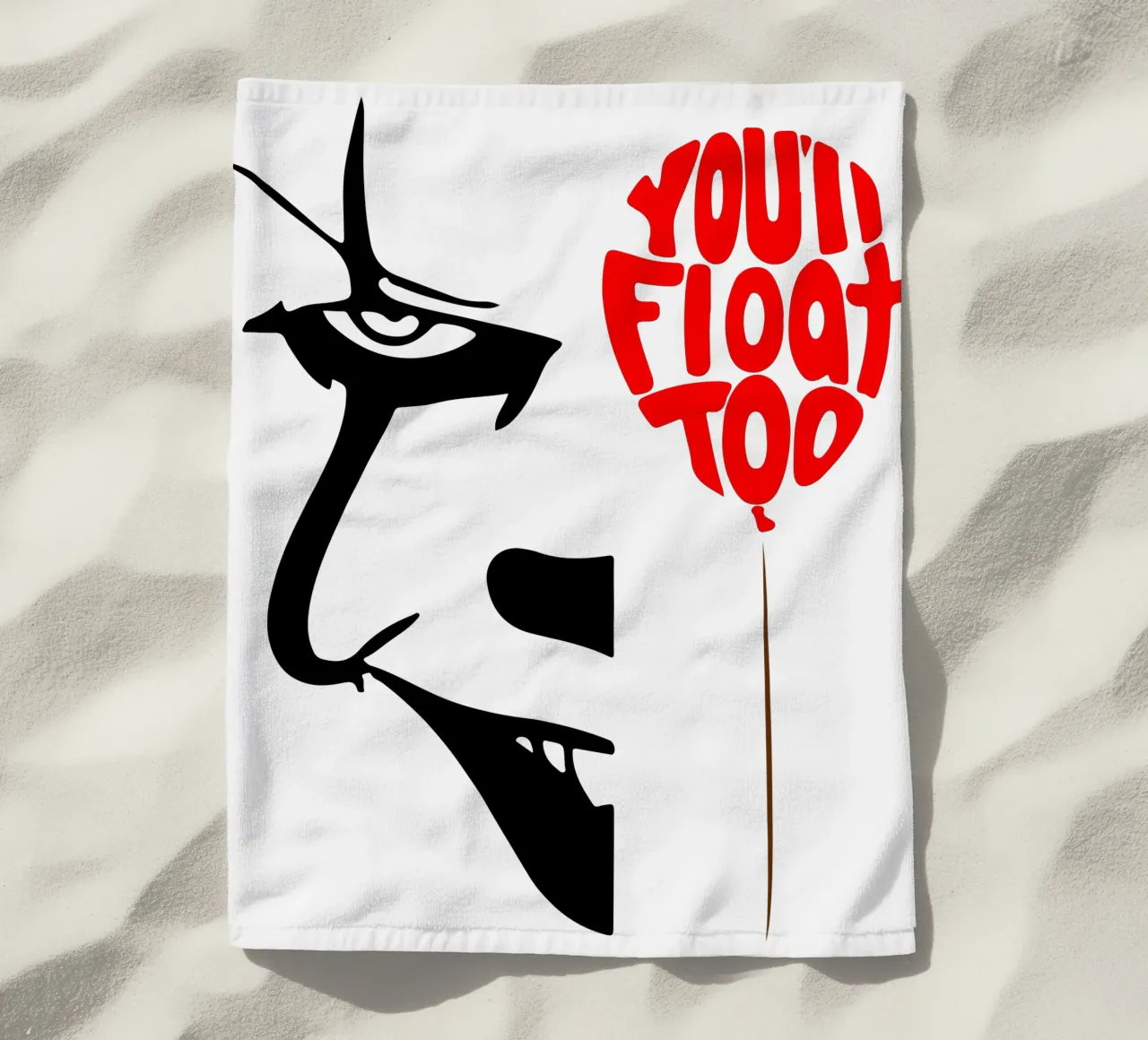 youll float too beach towel by onechoice