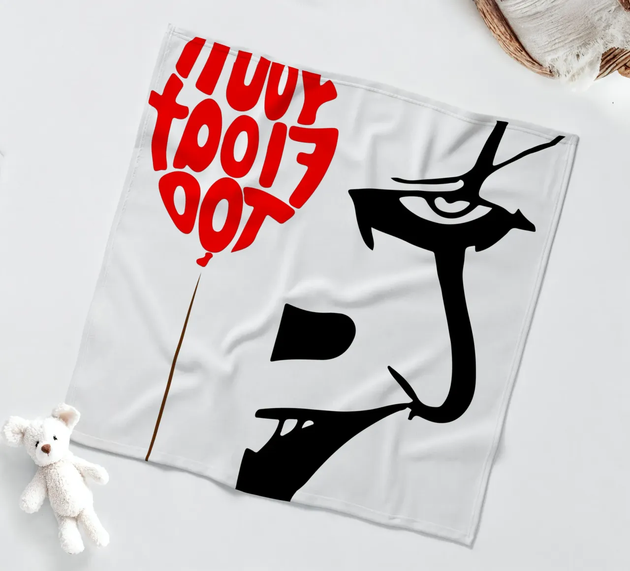 youll float too fleece blanket by onechoice