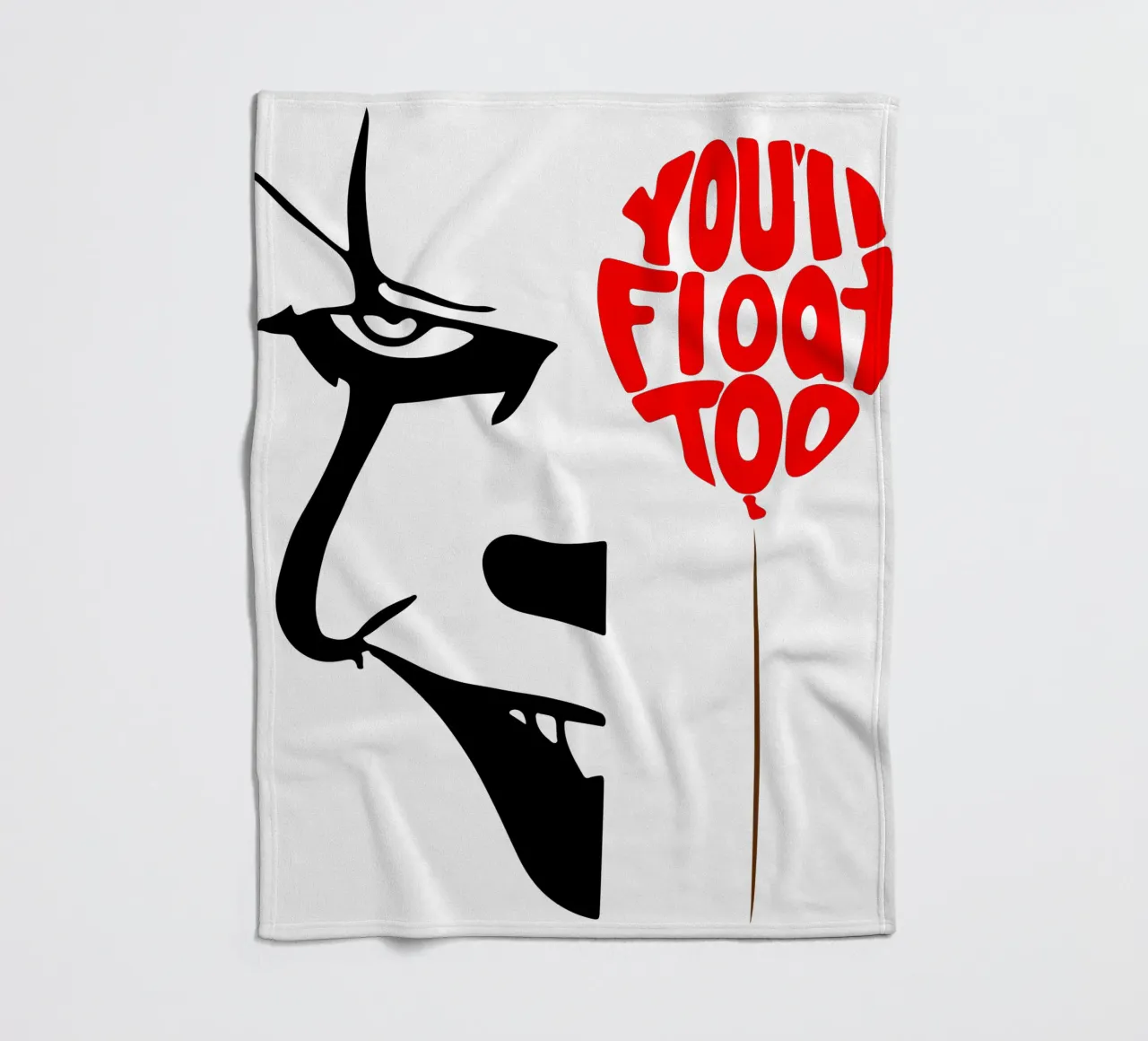 youll float too fleece blanket by onechoice