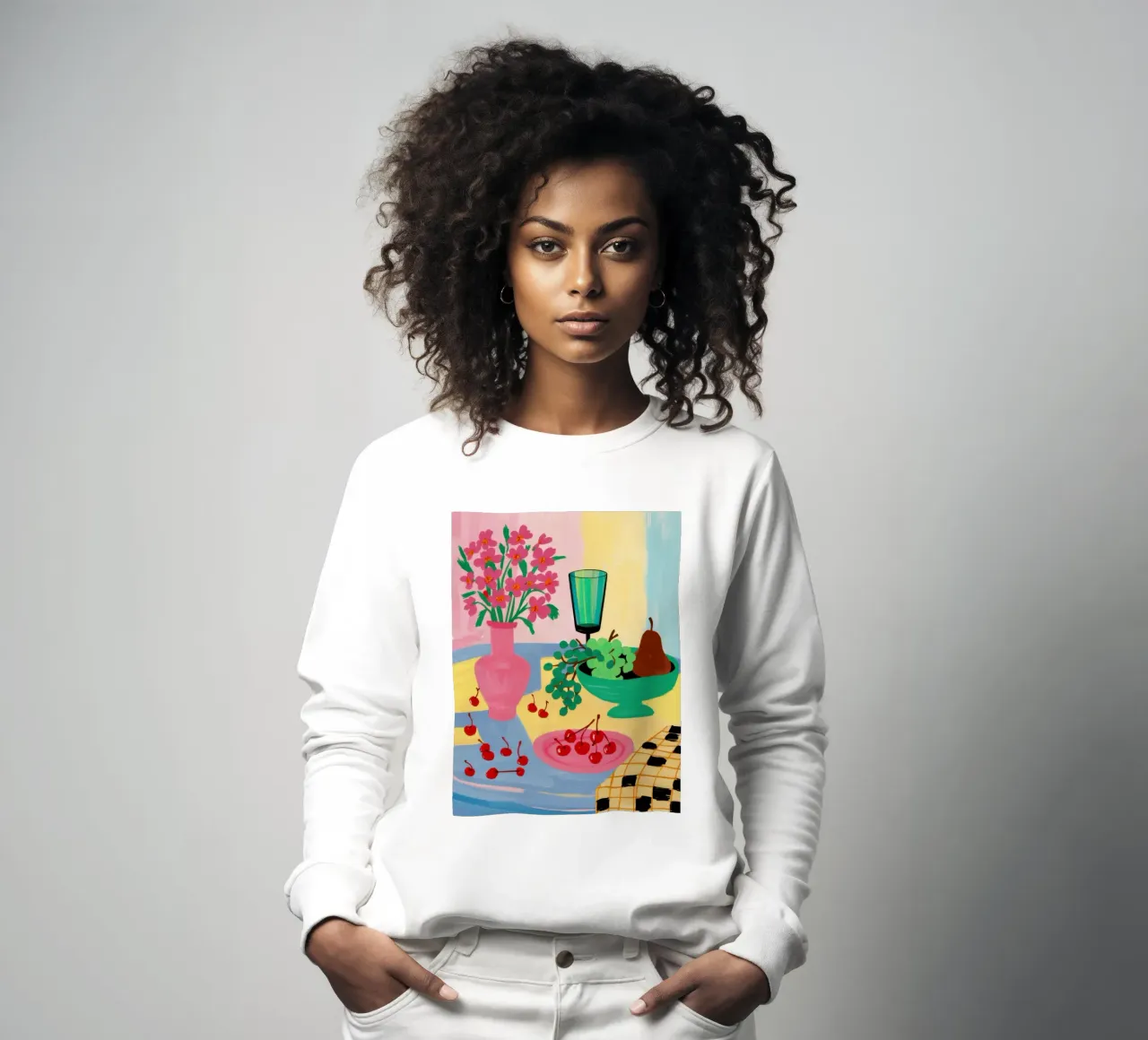Pink Table Pear sweat de Sentinel Glow