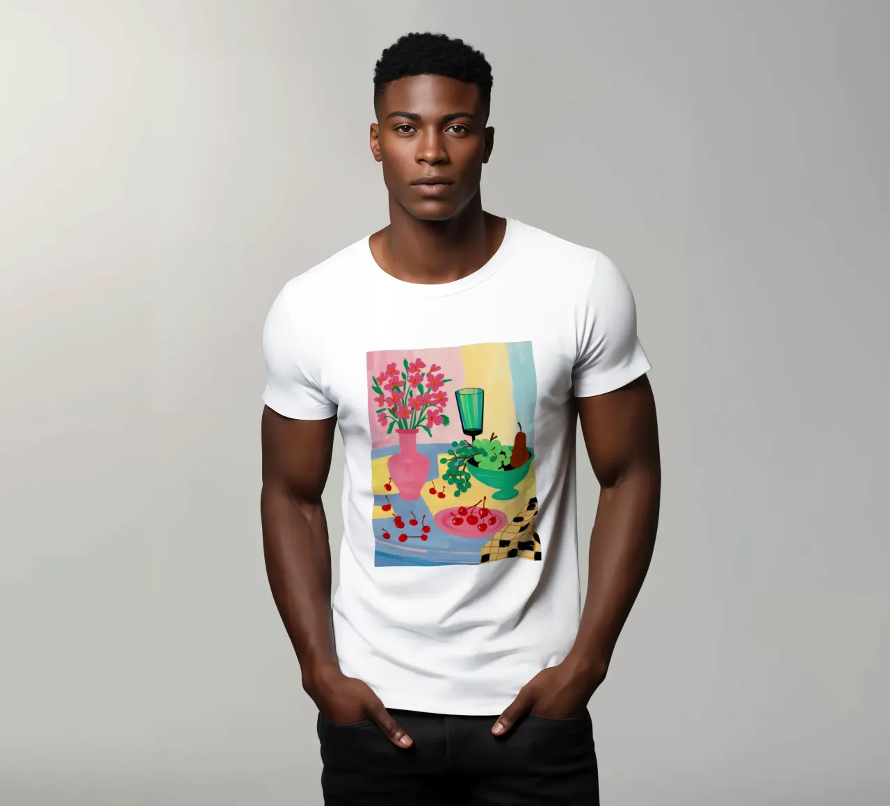 Pera de mesa rosa camiseta de Sentinel Glow