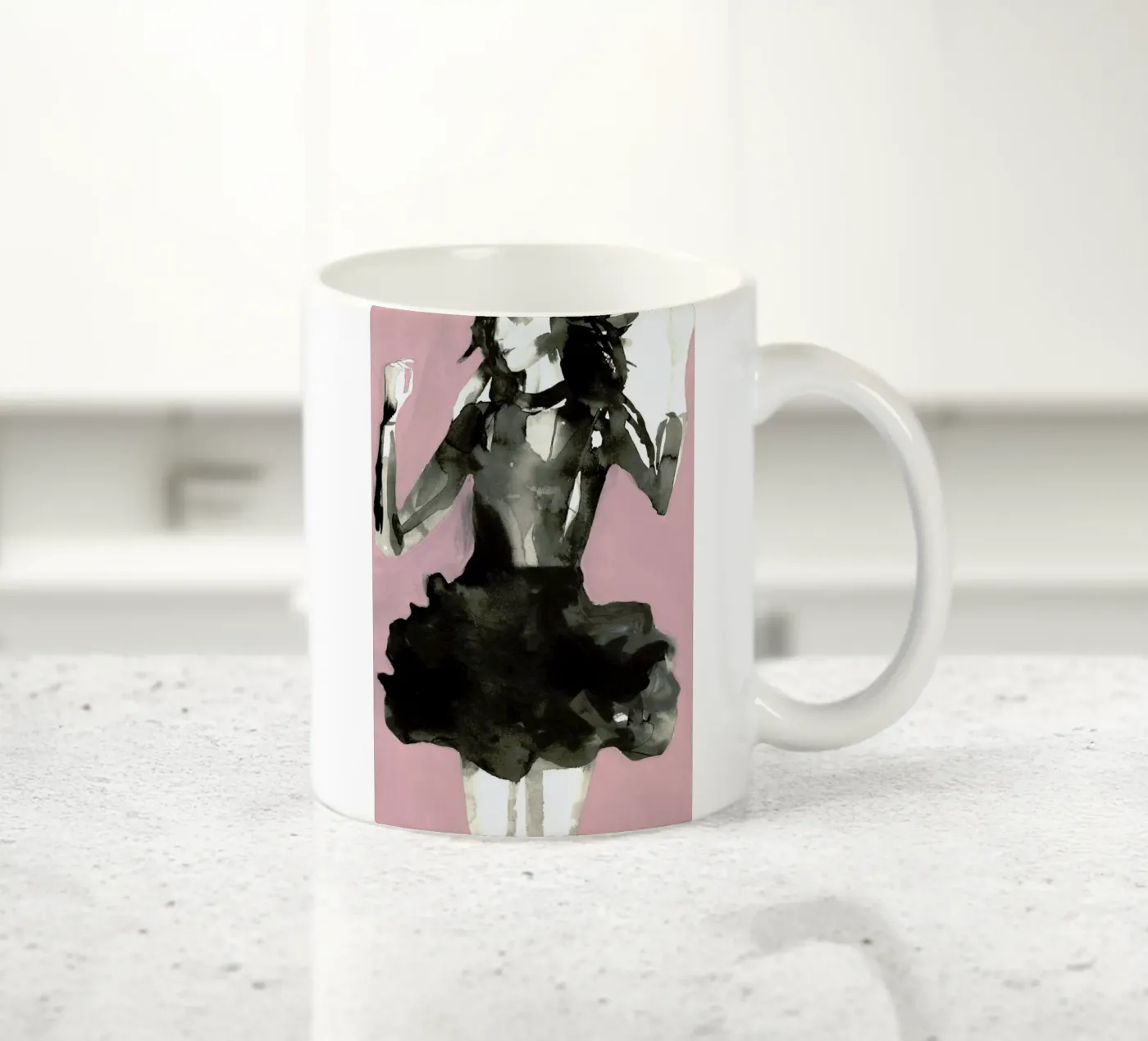 It's Loaded ceramic mug by Victoria Verbaan