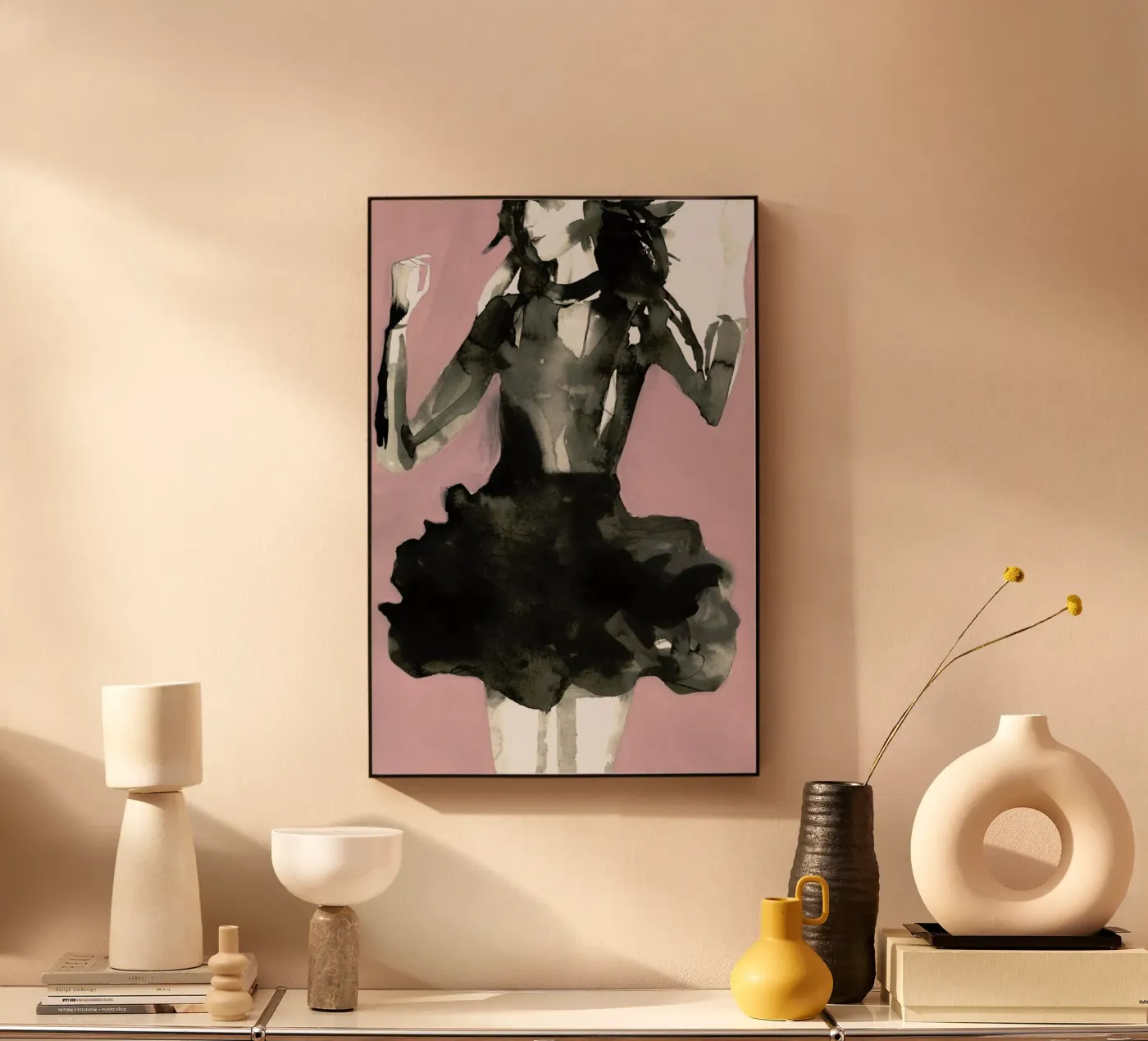 It's Loaded acryl van Victoria Verbaan