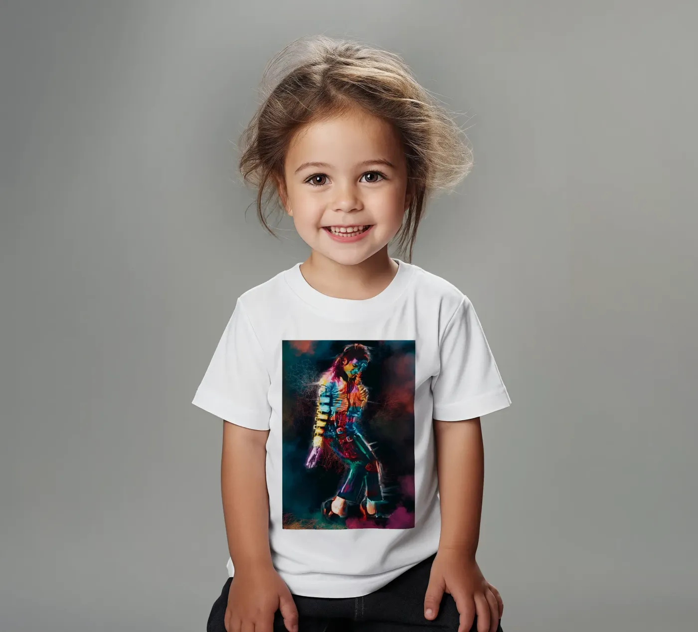 Michael Jackson kunst kinder t-shirt van Lembayung art