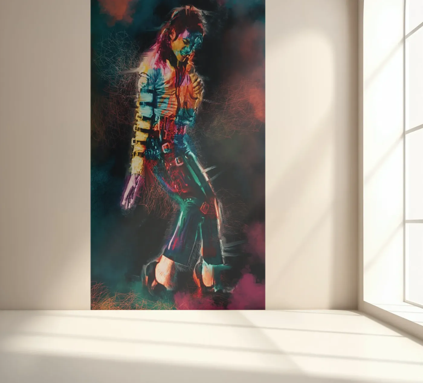L'art de Michael Jackson papier peint photo de Lembayung art