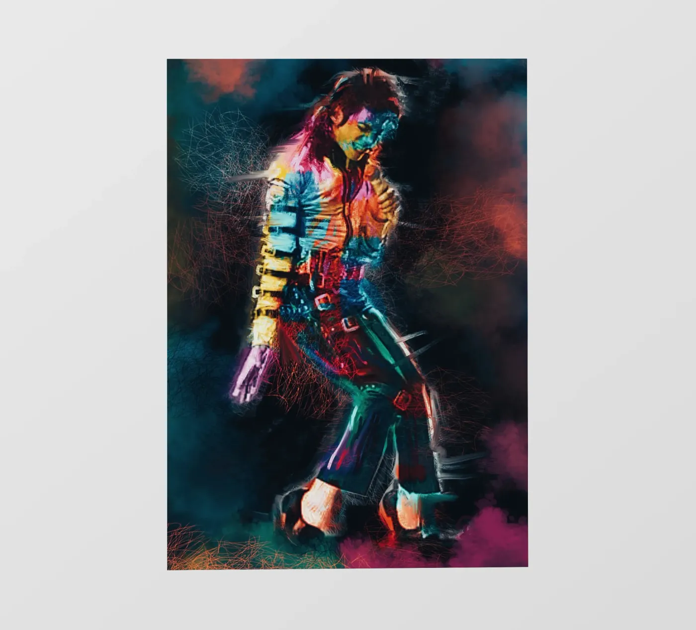 L'art de Michael Jackson papier peint photo de Lembayung art
