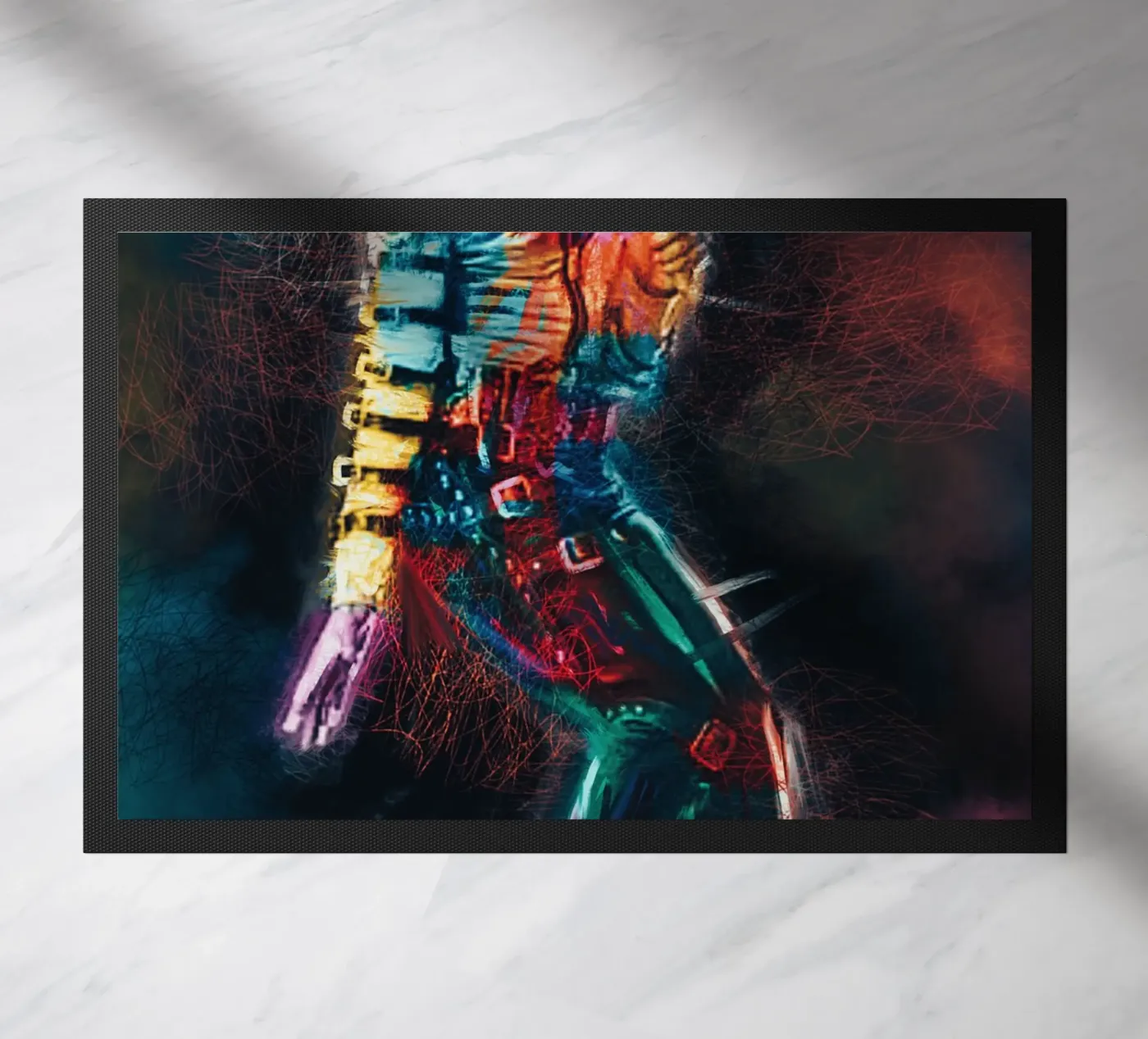 Michael Jackson kunst deurmat van Lembayung art