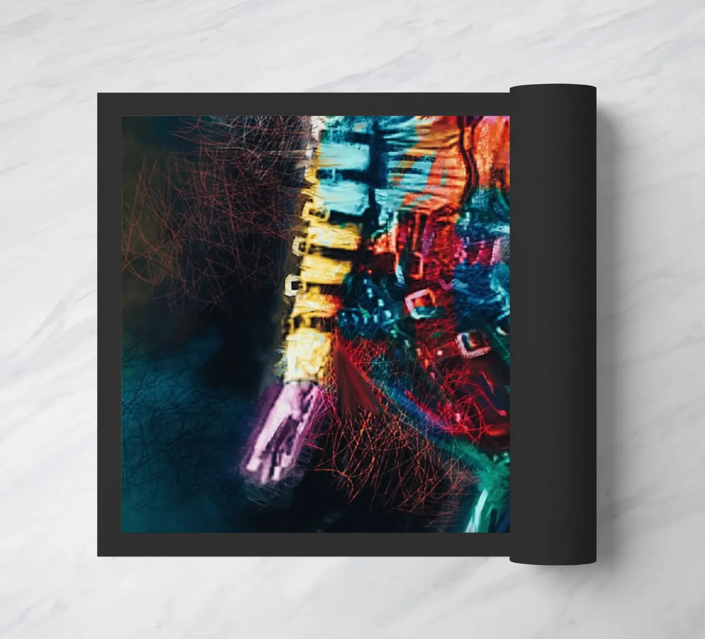 Michael Jackson kunst deurmat van Lembayung art