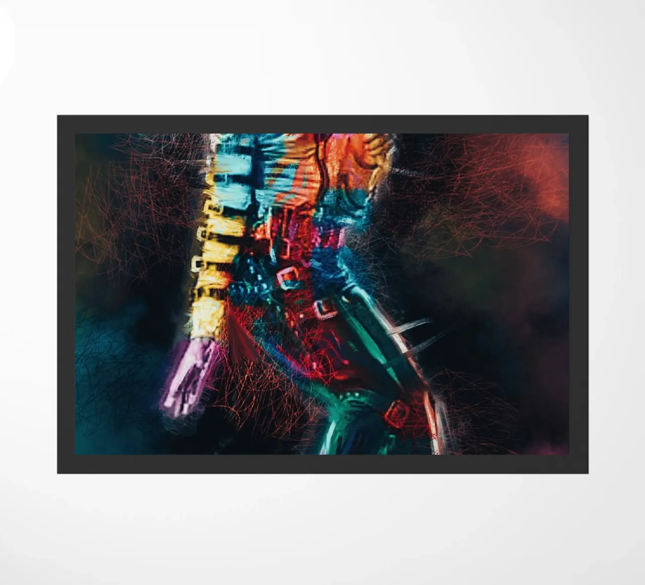 Michael Jackson kunst deurmat van Lembayung art