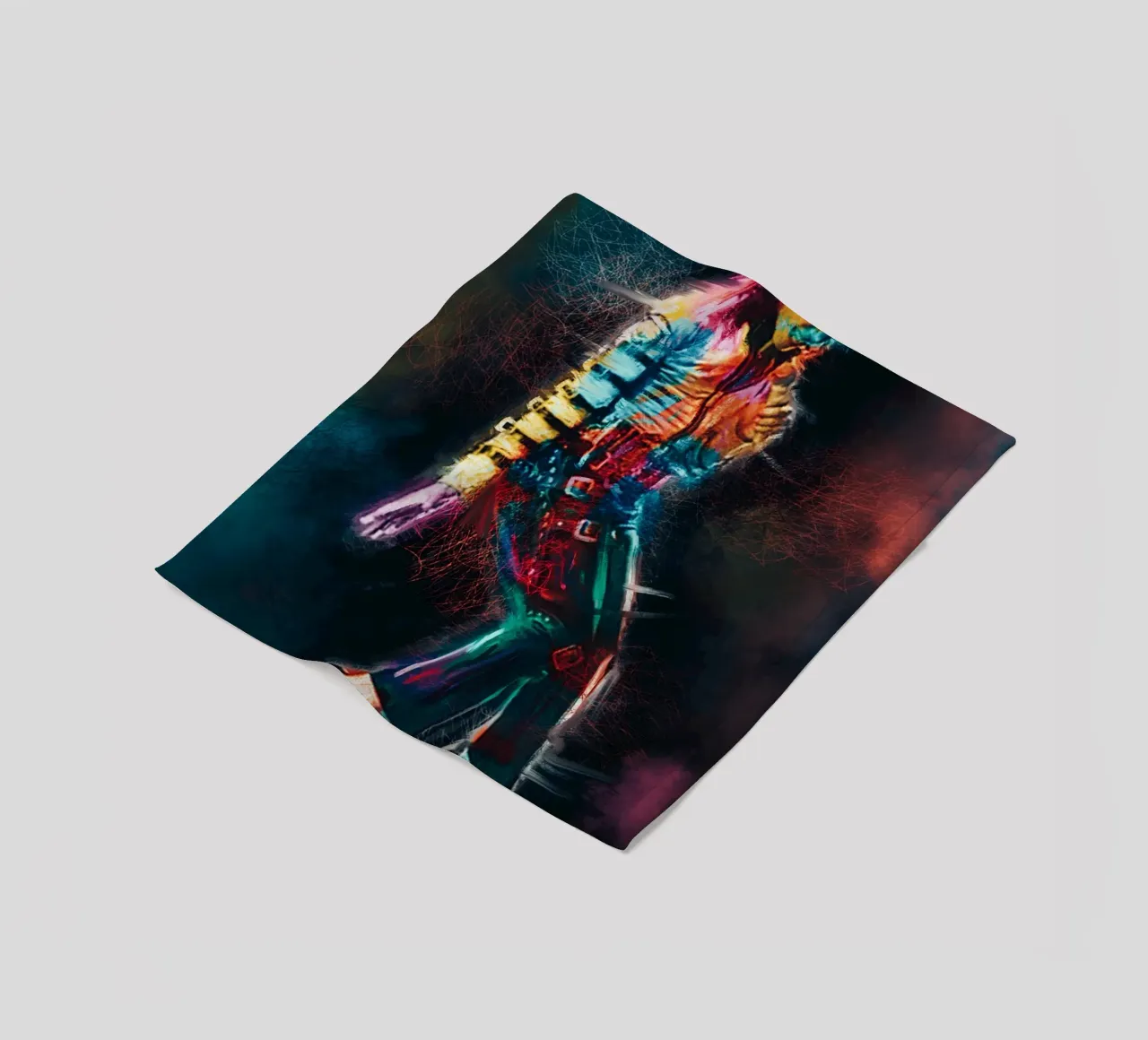 Michael Jackson Kunst Fleecedecke von Lembayung art