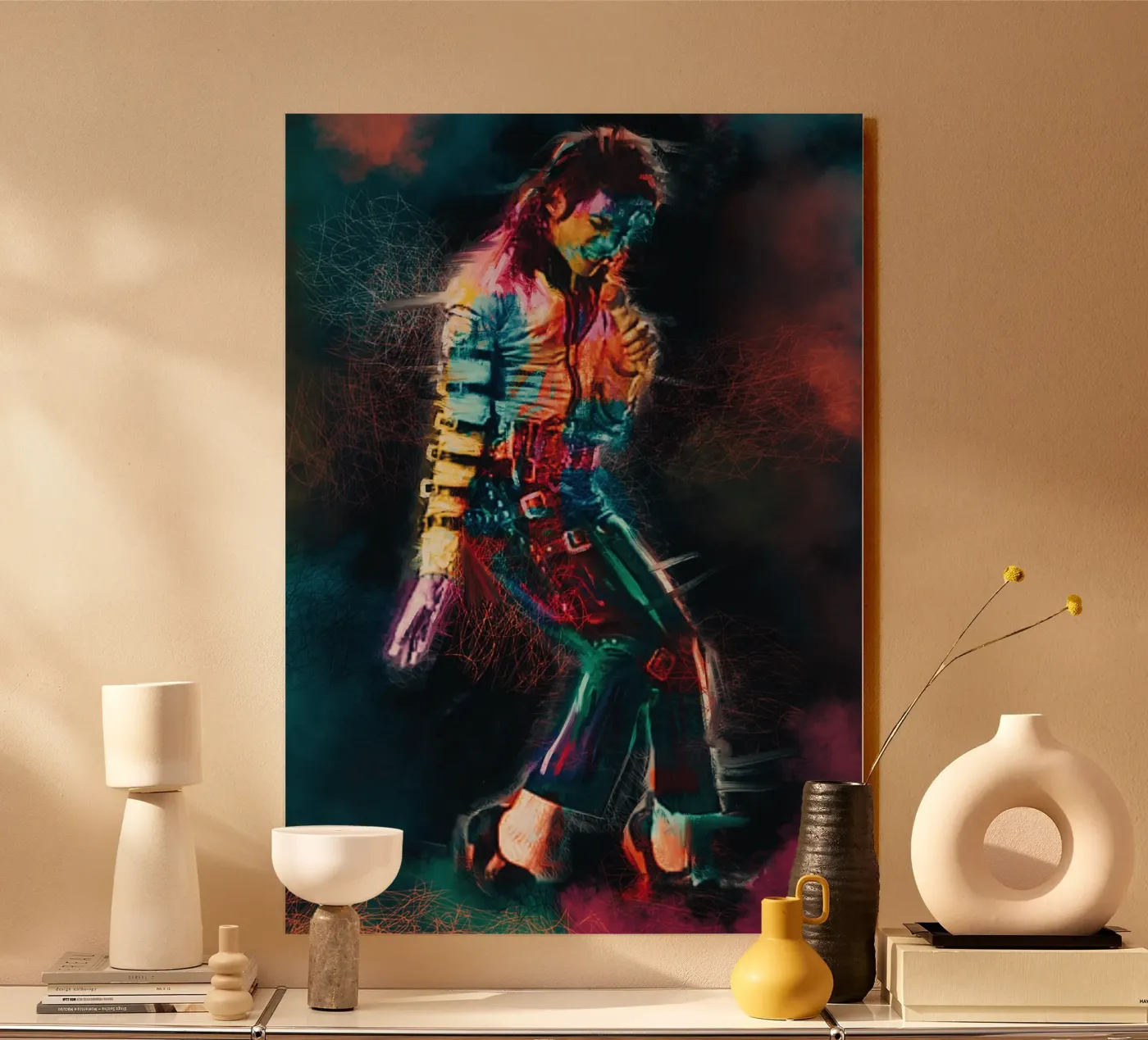 Michael Jackson art plexiglass da Lembayung art