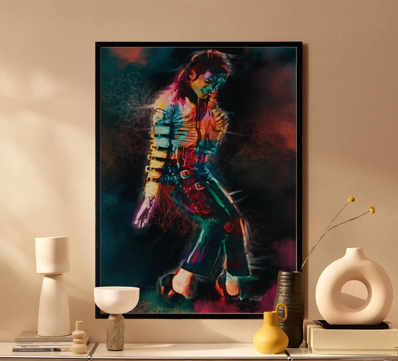 Michael Jackson kunst poster van Lembayung art