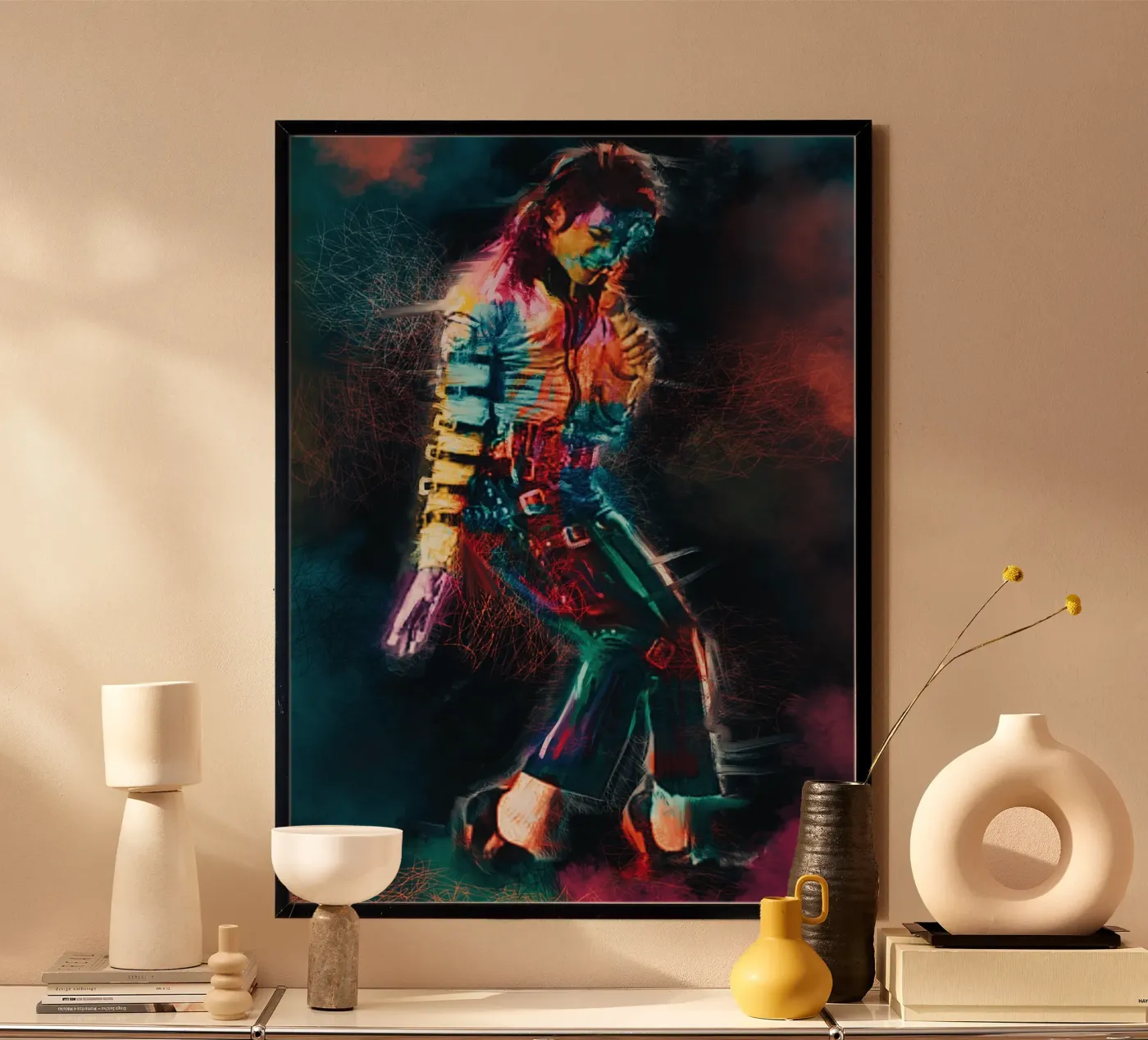 Michael Jackson Kunst Poster von Lembayung art