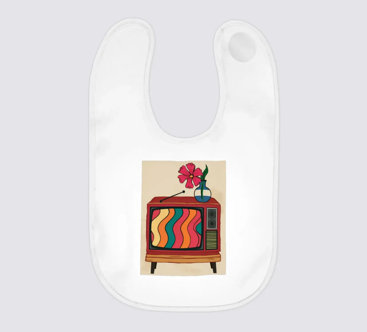 Trasmissione Retro Bloom bavaglino da Arcane Lines