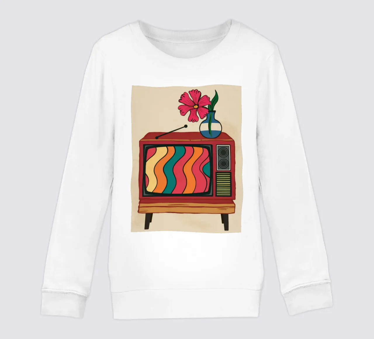 Trasmissione Retro Bloom felpa bambino da Arcane Lines