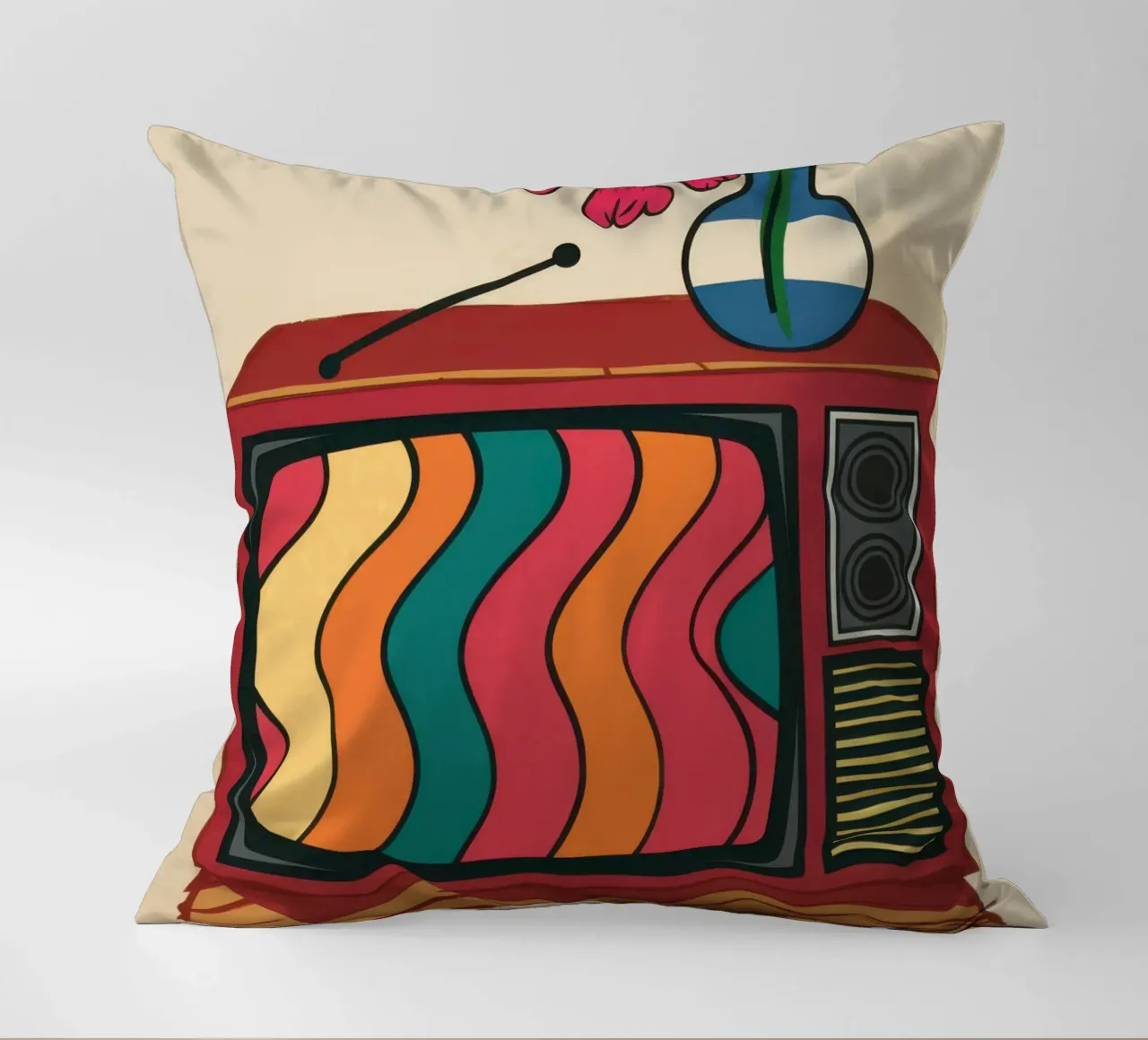 Trasmissione Retro Bloom cuscino da Arcane Lines