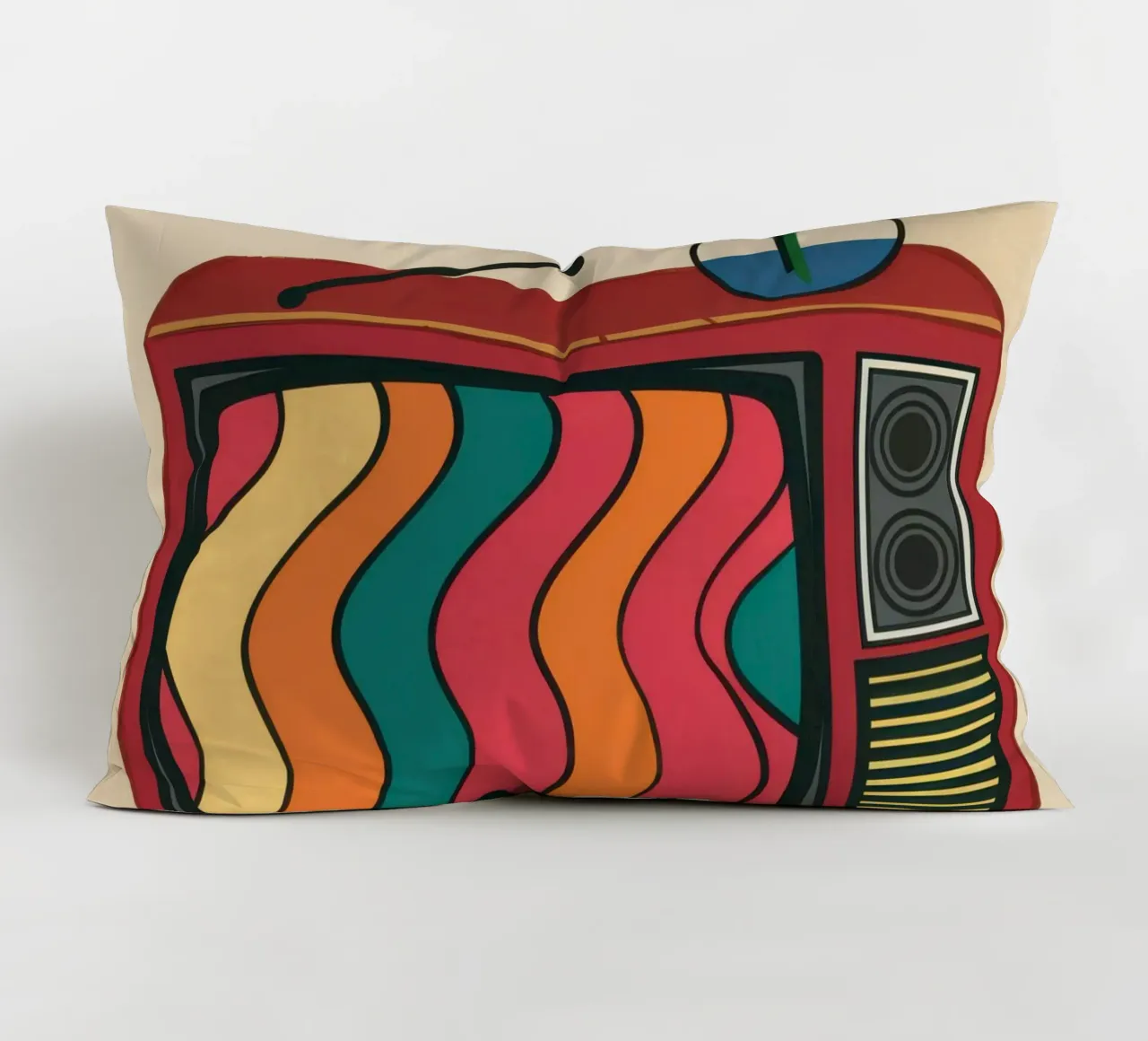Trasmissione Retro Bloom cuscino da Arcane Lines