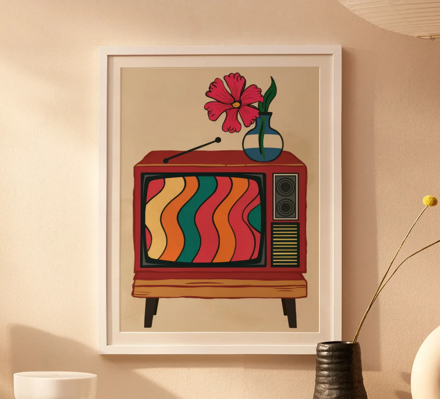 Diffusion de Retro Bloom poster de Arcane Lines